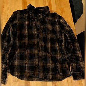 Black flannel